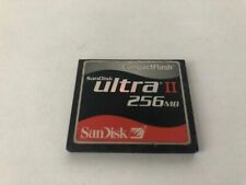 Sandisk  ULTRA II  256MB compact flash cards cf card 256MB, used for sale  Shipping to South Africa