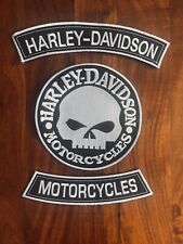 Harley davidson patch gebraucht kaufen  Stadtallendorf