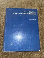 Usado, Manual Linear Algebra Student Solutions Jim Hefferon comprar usado  Enviando para Brazil
