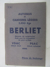 Catalogue 120 berliet d'occasion  Mollégès