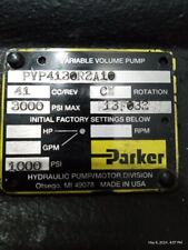 Parker piston pump for sale  Tacoma