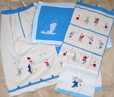 Vintage fabric linen for sale  GOSPORT