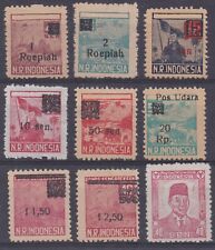 Usado, Sumatra 9 selos período revolução República da Indonésia ex Índias Holandesas comprar usado  Enviando para Brazil