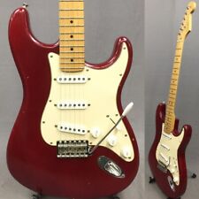 Usado, Guitarra elétrica Fender Highway One Stratocaster vermelho carmesim transparente EUA 2002 comprar usado  Enviando para Brazil