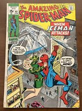 Usado, Amazing Spider-Man #92 Primer encuentro de Spider-Man y Hombre de Hielo 1971 GD 2.0 segunda mano  Embacar hacia Argentina