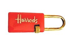 Vintage harrods keychain for sale  Denver