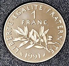 Rare franc 1991 d'occasion  Laruscade