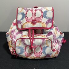 Coach backpack signature for sale  Fresno