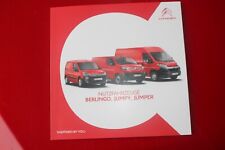 Citroen Prospekt Berlingo Jumpy Jumper  11/2017 IAA Nutzfahrzeuge Brochure comprar usado  Enviando para Brazil
