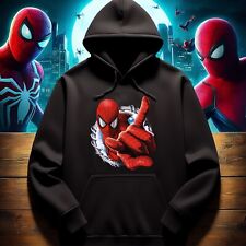 Spiderman hoodie superhero for sale  DUDLEY