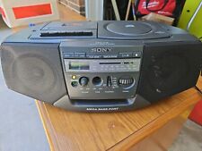Sony CFD-V15 CD/Rádio/Cassete-Corder Mega Bass Boombox Funciona, usado comprar usado  Enviando para Brazil