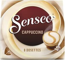 80 Dosettes Souples Senseo Saveur Cappuccino 10 Pack de 8 Déjeuner Café au Lait , occasion d'occasion  France