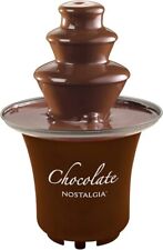 Usado, Máquina de fuente de fondue eléctrica de chocolate de 3 niveles caja abierta nostalgia. segunda mano  Embacar hacia Mexico