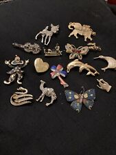 Vintage animal brooches for sale  REDCAR