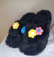 Womens black slippers for sale  Los Angeles