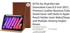 Funda DTTO iPad Mini 6ta generación 8,3"" cuero premium folio de negocios , usado segunda mano  Embacar hacia Argentina