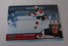 2021/22 Tim Hortons Upper Deck Hockey Heroes H-1 Jack Hughes for sale  Shipping to South Africa