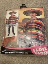 Child mexican poncho for sale  PONTEFRACT