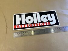 Holley carburetors sticker for sale  COLCHESTER
