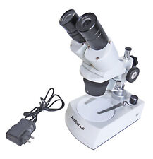 Microscópio binocular estéreo AmScope SE306R-PZ-LED sem fio 20X, muito bom! comprar usado  Enviando para Brazil