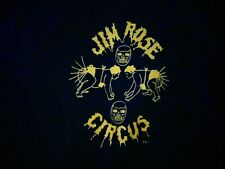 Camiseta Jim Rose Circus assinada da turnê pelo Reino Unido por volta de 1991-92 rara e vintage, usado comprar usado  Enviando para Brazil