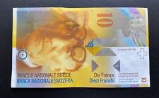 Swiss franc banknote d'occasion  Expédié en Belgium