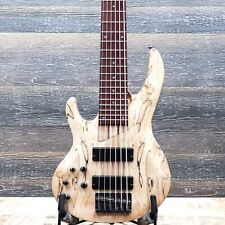 ESP LTD B-206SM parte superior de arce dividido satén natural para zurdos 6 cuerdas el. Bajo segunda mano  Embacar hacia Argentina