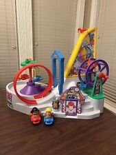 Fisher Price Little People Fun Park Playset Amusement Roller Coaster 1998 for sale  Shipping to South Africa