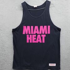 Camisa Miami Heat Adulto Grande Negra Rosa Mitchell & Ness Baloncesto NBA Para Hombre segunda mano  Embacar hacia Argentina