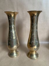 Indian brass engraved for sale  WALLSEND