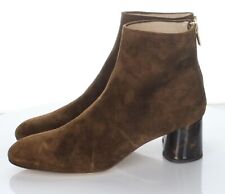 A27  $455 Women's Sz 38.5 M AGL Veta Precious 51MM Suede Back-Zip Ankle Boots for sale  Shipping to South Africa