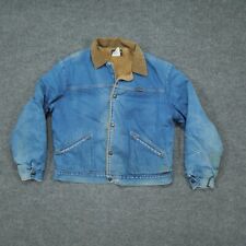 Jaqueta Wrangler Vintage Adulto 44 Grande Azul Jeans Sherpa Forrada Masculina Anos 80 comprar usado  Enviando para Brazil