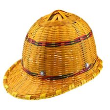 Bamboo hat rattan for sale  Shipping to Ireland