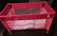 Dolls pink collapsible for sale  BOOTLE