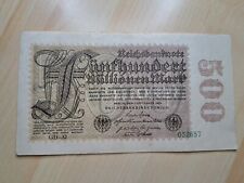 Banconota reichsmark 500 usato  Spedire a Italy