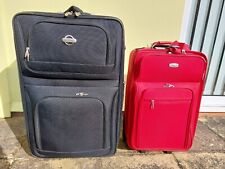 Suitcases red skyflite for sale  SALISBURY