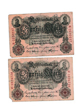 Reichsbanknoten mark nachlass gebraucht kaufen  Friedberg