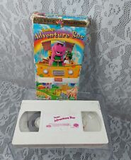 Fita de vídeo VHS Barneys Adventure Bus dinossauro roxo show pré-escolar infantil comprar usado  Enviando para Brazil