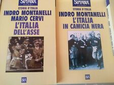  - Biblioteca Universale Rizzoli 11 volumi USATO storia d'italia usato  Villanova Solaro