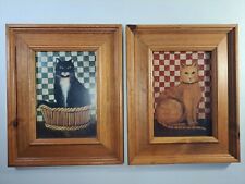 Framed cat prints for sale  Knoxville