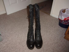 mens gothic boots for sale  OSWESTRY