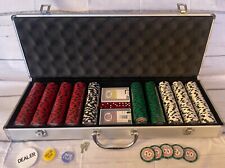 500 poker chips case for sale  Bronx