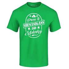 Propenso a Shenanigans e besteira T-shirt St Patricks Camisas comprar usado  Enviando para Brazil