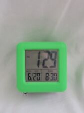 70909 Equity by La Crosse Soft Cube LCD Digital Alarm Clock- Reconditione, Good! for sale  Shipping to South Africa