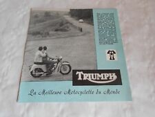 Vintage triumph moto d'occasion  Bais