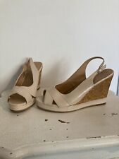 Size nude wedge for sale  HATFIELD