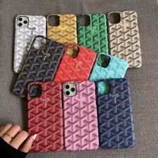 New Leather+Pattern Phone Case Cover for iPhone15Pro MAX Plus/14/13/12/11, used for sale  Shipping to South Africa