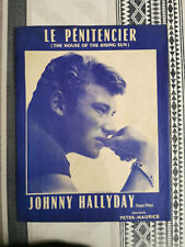 Johnny hallyday partition d'occasion  Brunoy