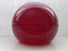 Whitefriars ruby paperweight for sale  DOWNHAM MARKET