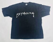 Camiseta Vintage 2000 Metallica “TALLICA WUZ HERE” Huella Talla XL - Etiqueta Cygnus, usado segunda mano  Embacar hacia Argentina